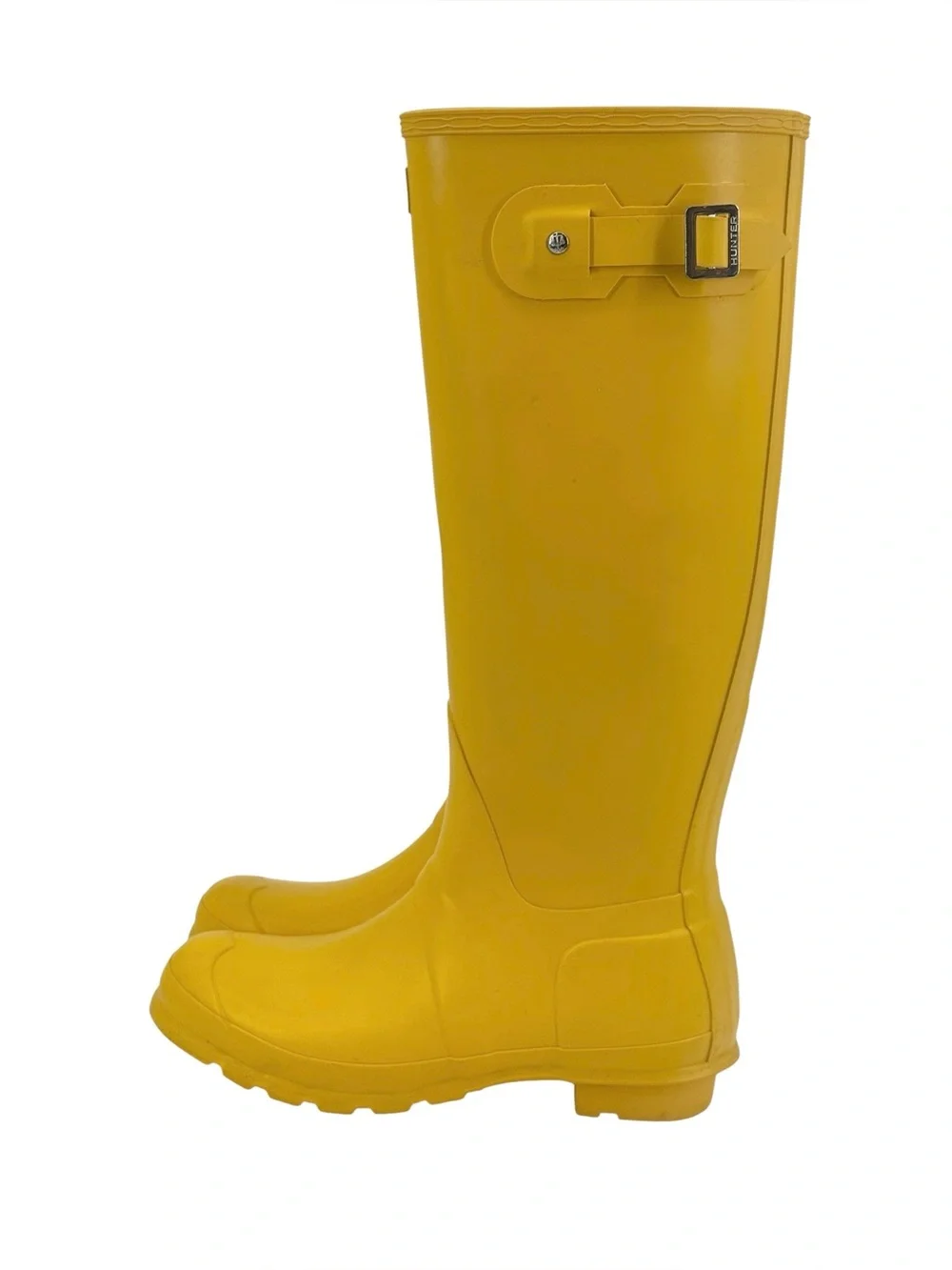 Hunter Women’s Original Tall Rain Boots Yellow Size 8